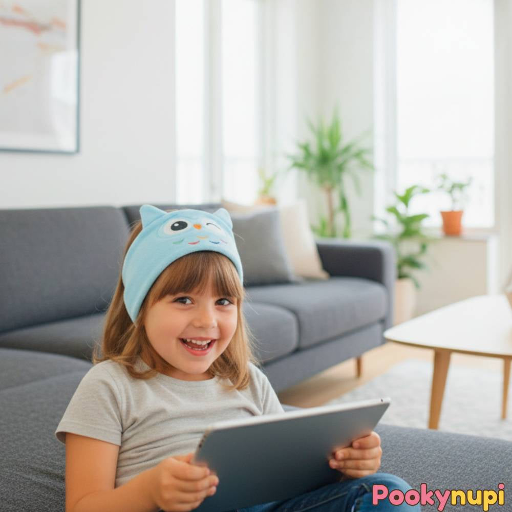 Bandeau-Casque Bluetooth pour Enfants Pookynupi